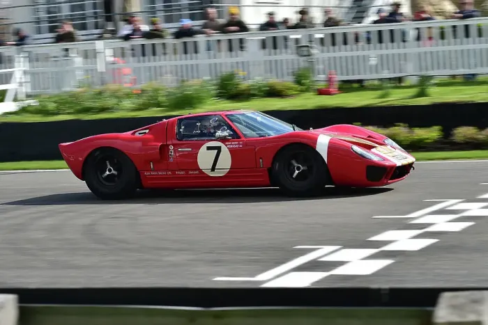 Rights Managed : CM34 4249 Craig Davies, Jason Plato, Ford GT40 Rights Managed : CM34 4249 Craig Davies, Jason Plato, Ford GT40