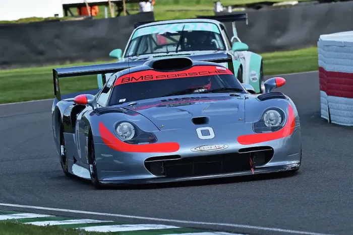 Rights Managed : CM34 4465 Sam Hancock, Emanuele Pirro, Porsche 911 GT1 Evo Rights Managed : CM34 4465 Sam Hancock, Emanuele Pirro, Porsche 911 GT1 Evo