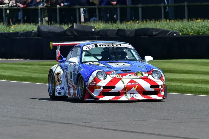 Rights Managed : CM34 4484 Clive Offley, Robert Offley, Porsche 911 GT2 Evo