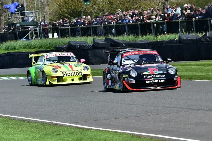 Rights Managed : CM34 4485 Paul Howells, Porsche 911 GT2 Evo, Porsche 911 GT2 Evo type 993, Estoril Racing livery Rights Managed : CM34 4485 Paul Howells, Porsche 911 GT2 Evo, Porsche 911 GT2 Evo type 993, Estoril Racing livery