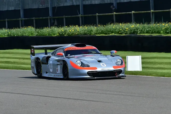 Rights Managed : CM34 4501 Sam Hancock, Emanuele Pirro, Porsche 911 GT1 Evo Rights Managed : CM34 4501 Sam Hancock, Emanuele Pirro, Porsche 911 GT1 Evo