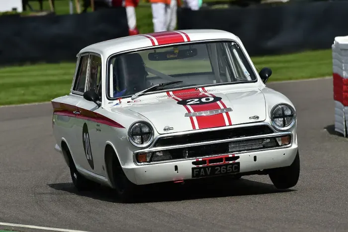 Rights Managed : CM34 4513 Nick Jarvis, Benoit Treluyer, Ford Lotus Cortina Mk1 Rights Managed : CM34 4513 Nick Jarvis, Benoit Treluyer, Ford Lotus Cortina Mk1