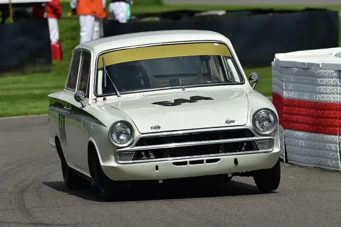 Rights Managed : CM34 4521 Jock Moody, Marino Franchitti, Ford Lotus Cortina Mk1 Rights Managed : CM34 4521 Jock Moody, Marino Franchitti, Ford Lotus Cortina Mk1