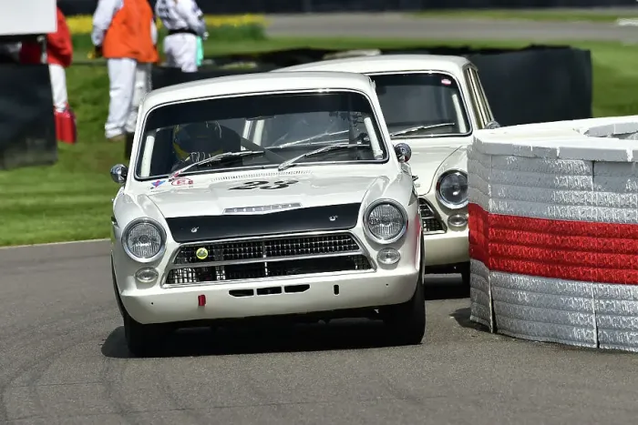 Rights Managed : CM34 4522 Andrea Stortoni, Emanuele Pirro, Ford Lotus Cortina Mk1 Rights Managed : CM34 4522 Andrea Stortoni, Emanuele Pirro, Ford Lotus Cortina Mk1