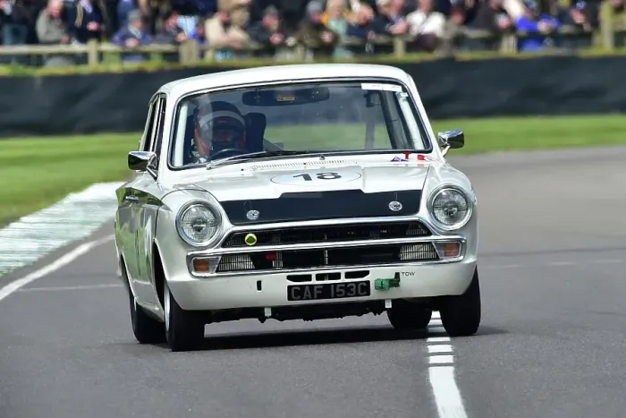 Rights Managed : CM34 4548 Kyle Tilley, Nicolas Minassian, Ford Lotus Cortina Mk1 Rights Managed : CM34 4548 Kyle Tilley, Nicolas Minassian, Ford Lotus Cortina Mk1