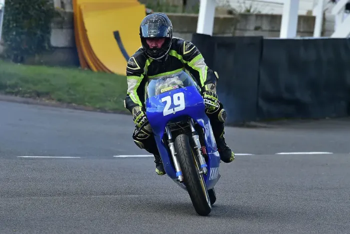 Rights Managed : CM34 4597 Derek Cripps, Yamaha TZ350G