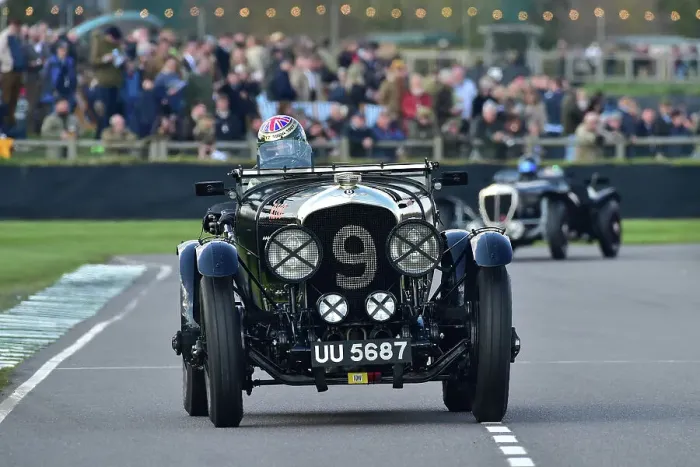 Rights Managed : CM34 4778 William Medcalf, Bentley 4½ Litre Rights Managed : CM34 4778 William Medcalf, Bentley 4½ Litre