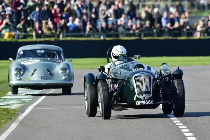Rights Managed : CM34 4815 Olivier Marcais, Frazer Nash Le Mans replica Rights Managed : CM34 4815 Olivier Marcais, Frazer Nash Le Mans replica
