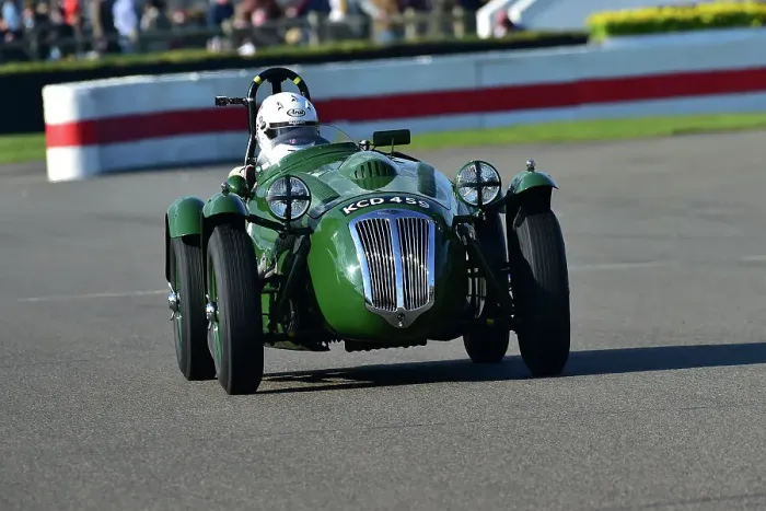 Rights Managed : CM34 4822 Patrick Blakeney-Edwards, Frazer Nash Le Mans replica Rights Managed : CM34 4822 Patrick Blakeney-Edwards, Frazer Nash Le Mans replica