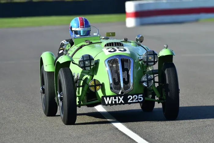 Rights Managed : CM34 4831 Tim Crighton, Frazer Nash Le Mans replica Rights Managed : CM34 4831 Tim Crighton, Frazer Nash Le Mans replica