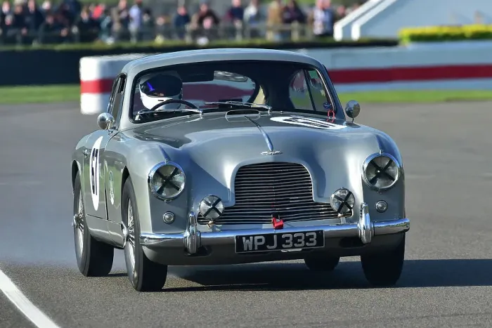 Rights Managed : CM34 4838 Chris Mayhew, Aston Martin DB2-4 Rights Managed : CM34 4838 Chris Mayhew, Aston Martin DB2-4