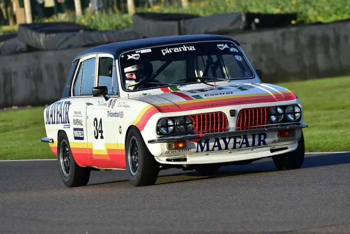 Rights Managed : CM34 4961 Tim Clarke, Triumph Dolomite Sprint Rights Managed : CM34 4961 Tim Clarke, Triumph Dolomite Sprint