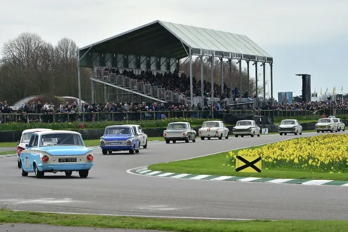 Rights Managed : CM34 5384 Mark Sumpter, Chris Goodwin, Ford Lotus Cortina Mk1 Rights Managed : CM34 5384 Mark Sumpter, Chris Goodwin, Ford Lotus Cortina Mk1