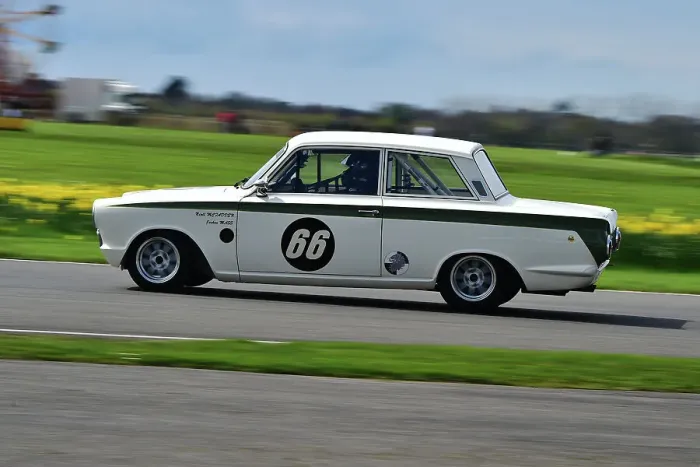 Rights Managed : CM34 5396 Niall McFadden, Jochen Mass, Ford Lotus Cortina Mk1 Rights Managed : CM34 5396 Niall McFadden, Jochen Mass, Ford Lotus Cortina Mk1