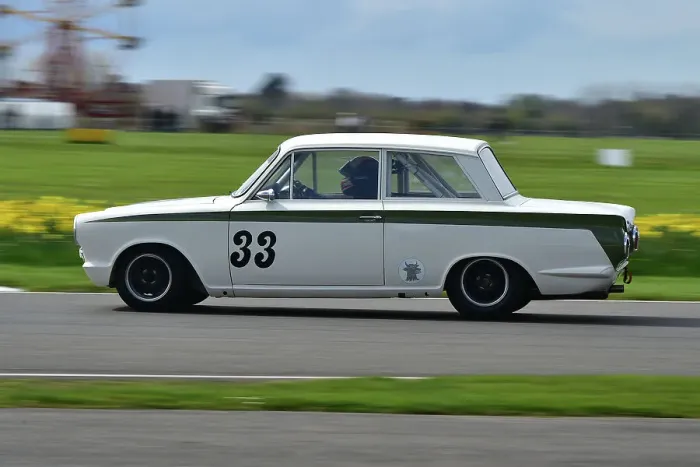 Rights Managed : CM34 5411 Alex Brundle, Julian Thomas, Ford Lotus Cortina Mk1 Rights Managed : CM34 5411 Alex Brundle, Julian Thomas, Ford Lotus Cortina Mk1