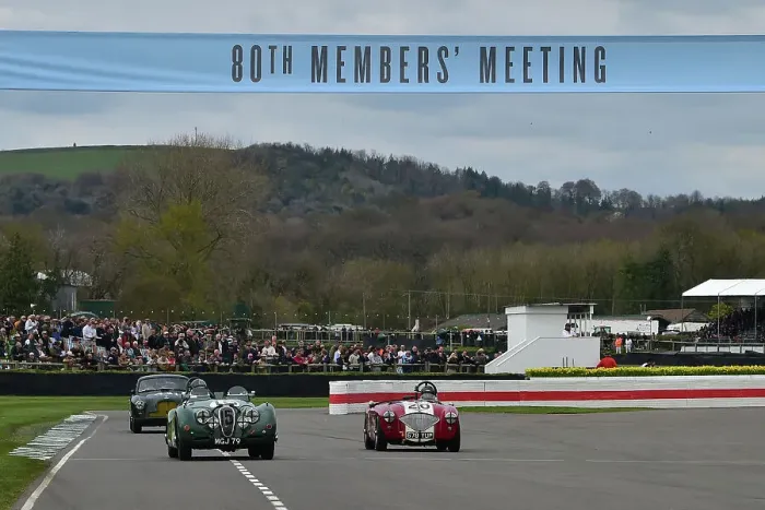 Rights Managed : CM34 5605 Jonathan Abecassis, Austin Healey 100-4, Hans-Martin Schneeberger, Jaguar XK120 Rights Managed : CM34 5605 Jonathan Abecassis, Austin Healey 100-4, Hans-Martin Schneeberger, Jaguar XK120