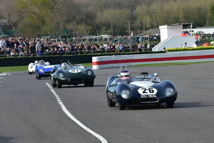 Rights Managed : CM34 5636 James Wood, Lotus-Climax 15, Mark Donnor, Lister-Jaguar Costin Rights Managed : CM34 5636 James Wood, Lotus-Climax 15, Mark Donnor, Lister-Jaguar Costin