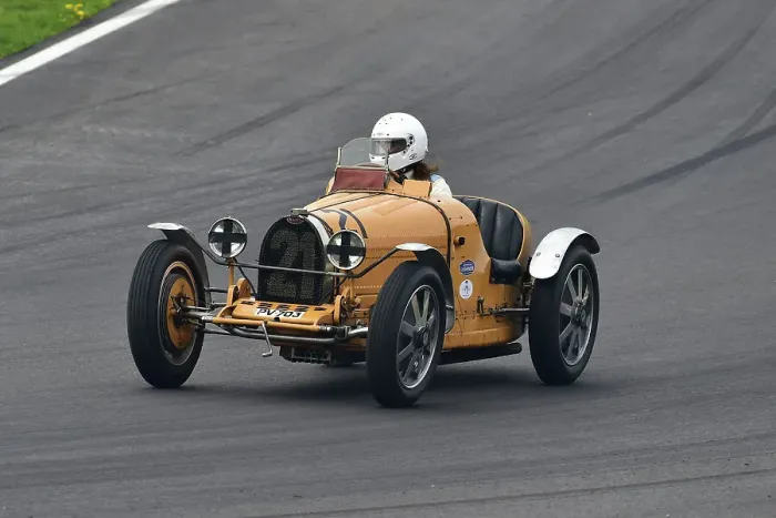Framed Print : CM34 6175 Jonathan Bailey, Bugatti 35C