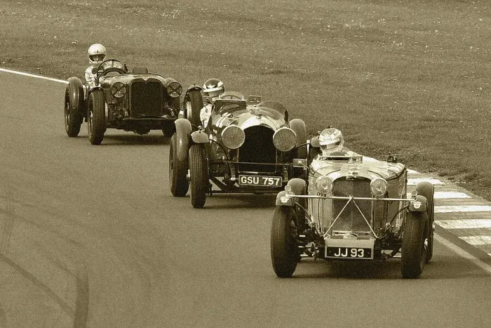 Framed Print : CM34 6189 Michael Birch, Talbot AV105 Brooklands Framed Print : CM34 6189 Michael Birch, Talbot AV105 Brooklands