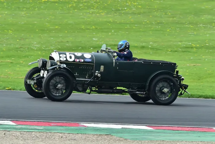 Framed Print : CM34 6211 Steve Ward, Josh Ward, Bentley 4½ litre Framed Print : CM34 6211 Steve Ward, Josh Ward, Bentley 4½ litre