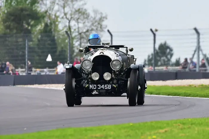Framed Print : CM34 6248 Steve Ward, Josh Ward, Bentley 4½ litre Framed Print : CM34 6248 Steve Ward, Josh Ward, Bentley 4½ litre