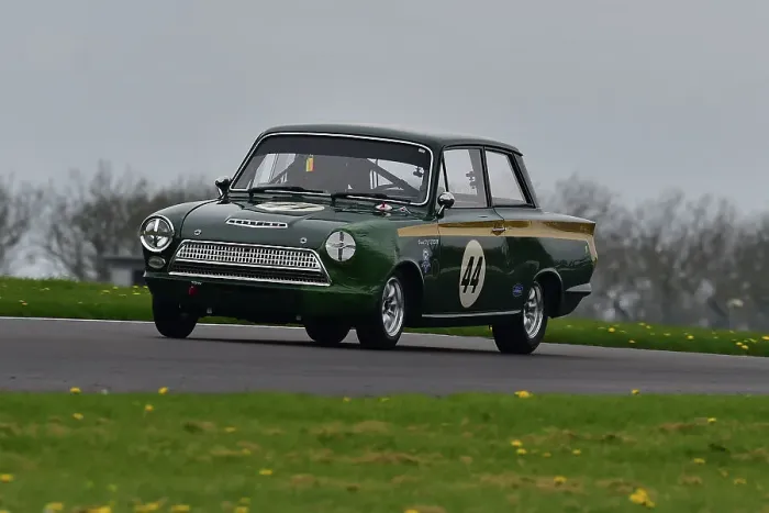 Framed Print : CM34 6325 David Dickenson, Lotus Ford Cortina Mk1 Framed Print : CM34 6325 David Dickenson, Lotus Ford Cortina Mk1