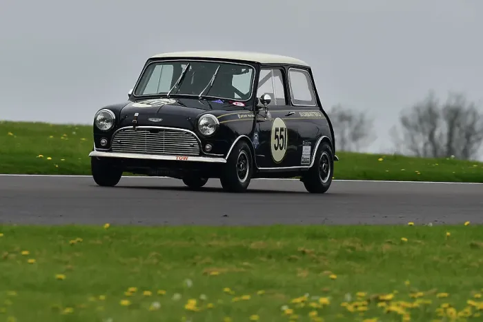 Framed Print : CM34 6352 Jeff Smith, Austin Mini Cooper S Framed Print : CM34 6352 Jeff Smith, Austin Mini Cooper S