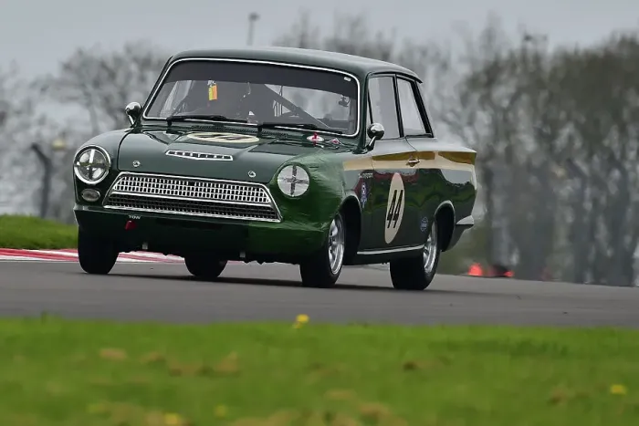 Framed Print : CM34 6439 David Dickenson, Lotus Ford Cortina Mk1 Framed Print : CM34 6439 David Dickenson, Lotus Ford Cortina Mk1