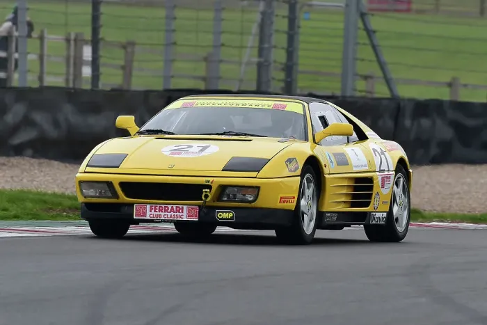 Framed Print : CM34 6482 Robin Biesbroek, Ferrari 348 Challenge
