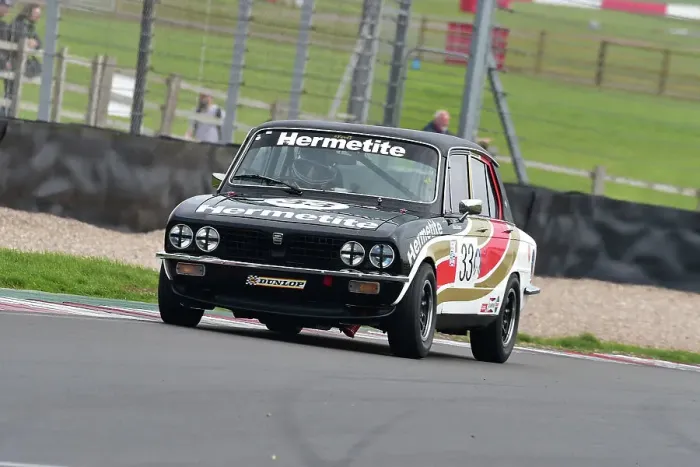 Framed Print : CM34 6519 Ken Clarke, Tim Clarke, Triumph Dolomite Sprint