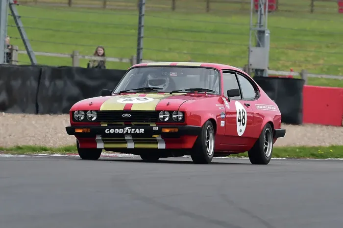 Framed Print : CM34 6593 Richard Butterfield, Tom Butterfield, Ford Capri 3 litre S Framed Print : CM34 6593 Richard Butterfield, Tom Butterfield, Ford Capri 3 litre S