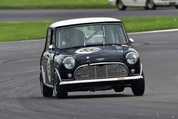 Framed Print : CM34 6686 Jeff Smith, Morris Mini Cooper S Framed Print : CM34 6686 Jeff Smith, Morris Mini Cooper S