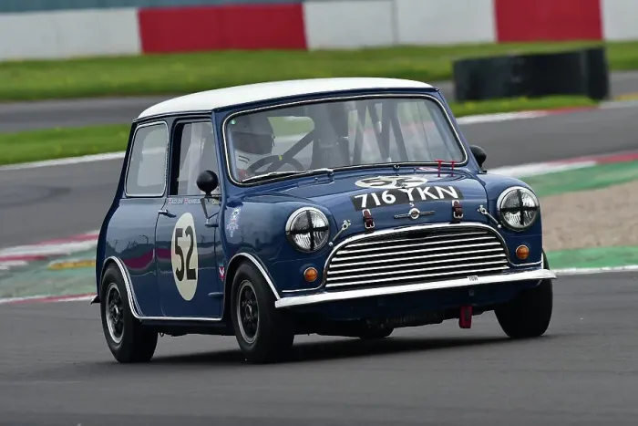 Framed Print : CM34 6782 Alice Locke, Morris Mini Cooper S