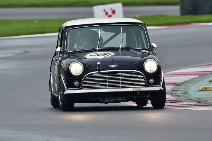 Framed Print : CM34 6956 Jeff Smith, Austin Mini Cooper S Framed Print : CM34 6956 Jeff Smith, Austin Mini Cooper S