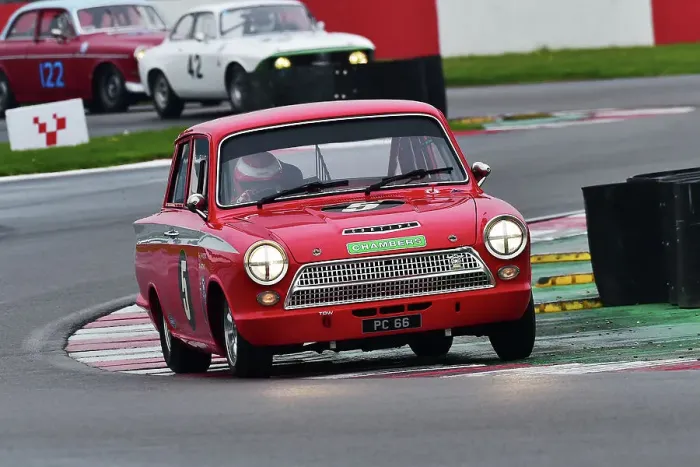 Framed Print : CM34 6960 Pete Chambers, Lotus Ford Cortina Mk1 Framed Print : CM34 6960 Pete Chambers, Lotus Ford Cortina Mk1