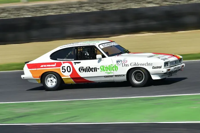 Framed Print : CM34 7830 Mark Thomas, Ford Capri Framed Print : CM34 7830 Mark Thomas, Ford Capri