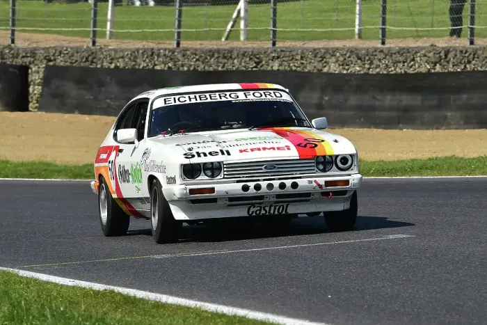Framed Print : CM34 7907 Mark Thomas, Ford Capri Framed Print : CM34 7907 Mark Thomas, Ford Capri