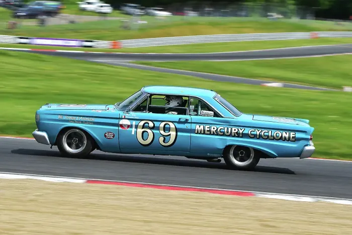 Framed Print : CM34 8111 Roger Wills, George Wills, Mercury Comet Cyclone