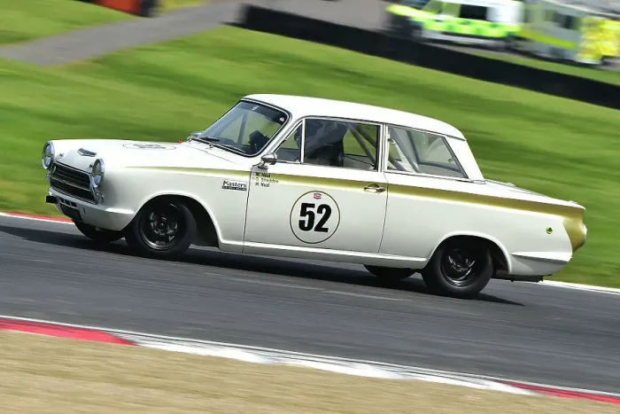 Framed Print : CM34 8141 Matt Neal, Henry Neal, Ford Lotus Cortina Framed Print : CM34 8141 Matt Neal, Henry Neal, Ford Lotus Cortina