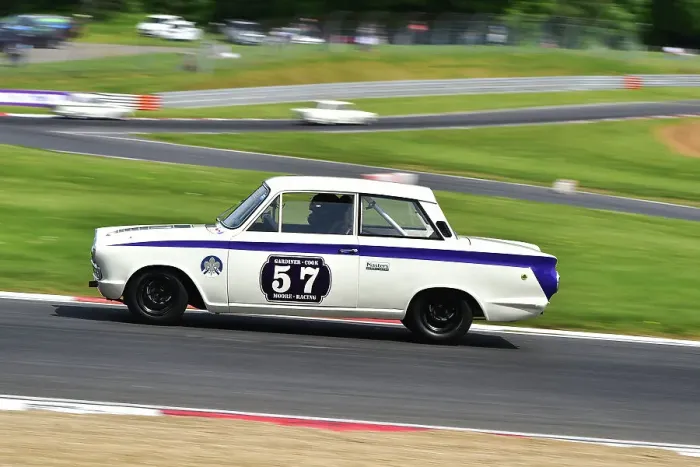 Framed Print : CM34 8205 Josh Cook, Ford Lotus Cortina