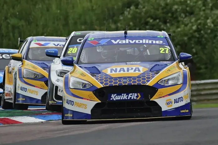 Framed Print : CM34 8268 Dan Cammish, Ford Focus ST, NAPA Racing UK Framed Print : CM34 8268 Dan Cammish, Ford Focus ST, NAPA Racing UK