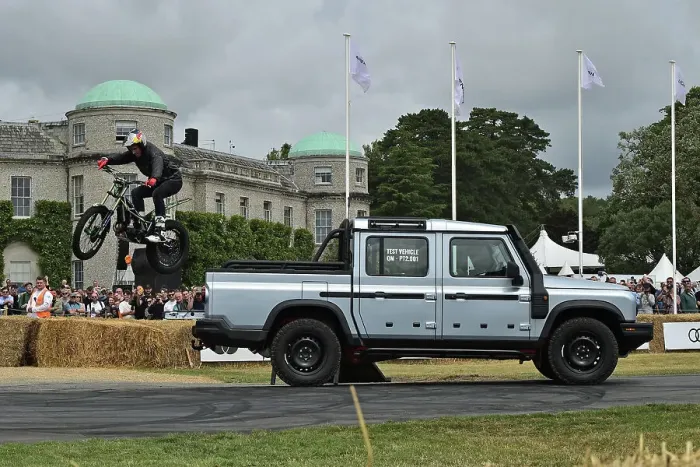 Rights Managed : CM34 8779 INEOS Grenadier Quartermaster, Dougie Lampkin