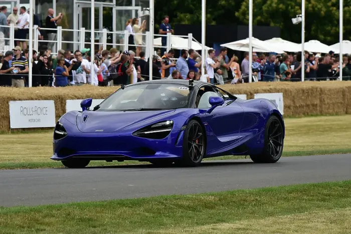 Rights Managed : CM34 8807 Rob Bell, Jamie Wall, McLaren 720S