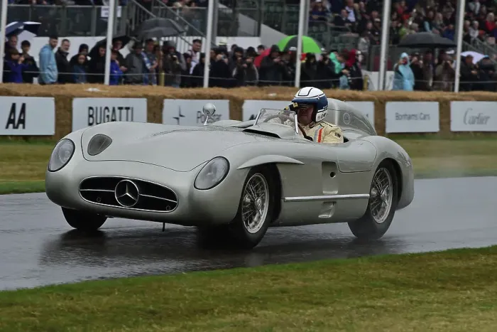 Rights Managed : CM34 9475 Jochen Mass, Mercedes-Benz 300 SLR Rights Managed : CM34 9475 Jochen Mass, Mercedes-Benz 300 SLR