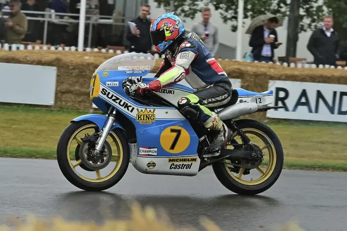 Rights Managed : CM34 9661 James Ellison, Chris Riches, Suzuki XR14 RG500 Rights Managed : CM34 9661 James Ellison, Chris Riches, Suzuki XR14 RG500