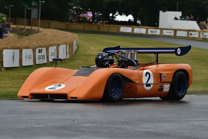 Rights Managed : CM34 9696 Harry Schmidt, McLaren-Chevrolet M8C Rights Managed : CM34 9696 Harry Schmidt, McLaren-Chevrolet M8C