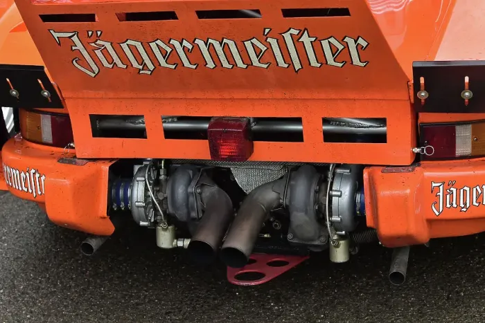 Rights Managed : CM34 9764 Twin turbos Porsche Kremer 935 K3 Rights Managed : CM34 9764 Twin turbos Porsche Kremer 935 K3