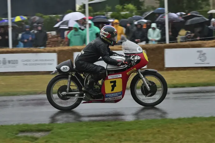 Rights Managed : CM34 9971 Glen English, Norton Manx 500cc Rights Managed : CM34 9971 Glen English, Norton Manx 500cc