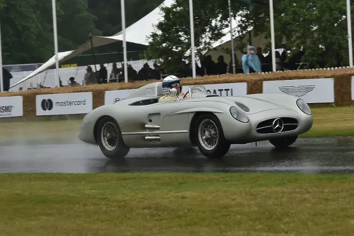 Rights Managed : CM34 9987 Jochen Mass, Mercedes-Benz 300 SLR Rights Managed : CM34 9987 Jochen Mass, Mercedes-Benz 300 SLR