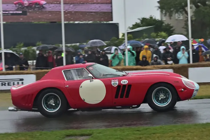 Rights Managed : CM35 0035 Damon Hill, Ferrari 250 GTO-64 Rights Managed : CM35 0035 Damon Hill, Ferrari 250 GTO-64
